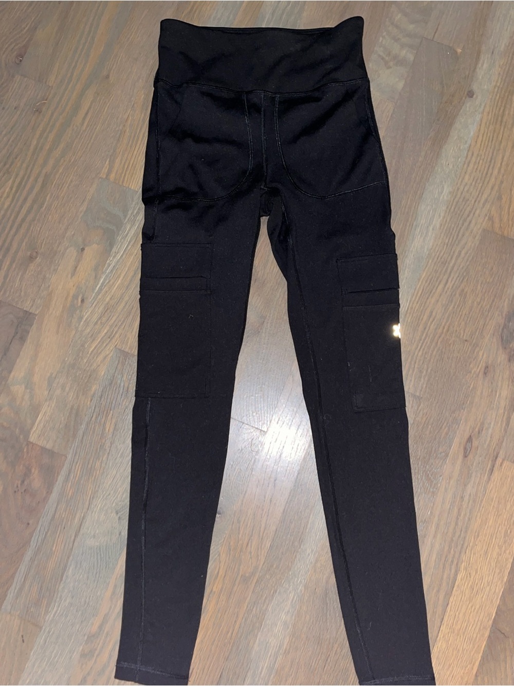 Nine West Active Black High Rise Pocket Leggings Women’s Size Smal
